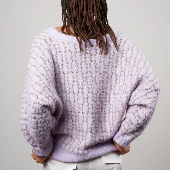 Rachel Comey Barnello sweater in Lavender - size S - Picture 3 of 7